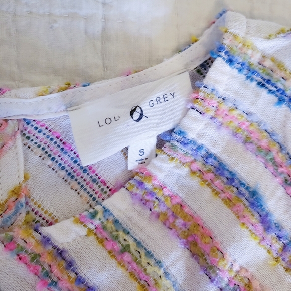 Lou & Grey Striped Confetti A Line Dress - Picture 2 of 4